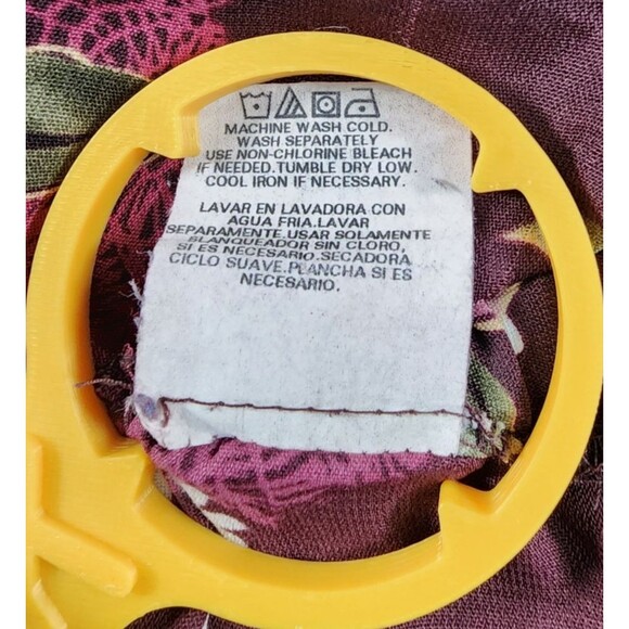 Kathie Lee Skirt Women's Size 18 Purple Floral Print - Picture 5 of 10